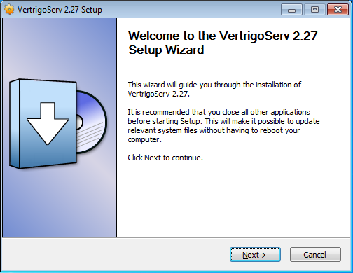 cao dat vertrigo server buoc 1