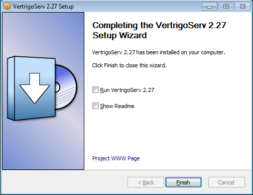 cao dat vertrigo server buoc 6