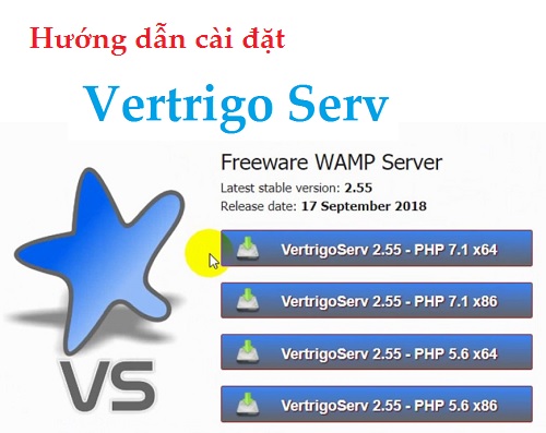 Hướng dẫn cài đặt Vertrigo Server